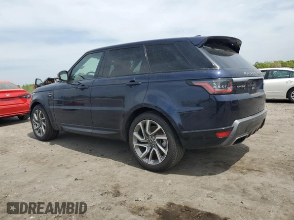 2020 Land Rover Range Rover Sport HSE with VIN SALWR2SU5LA885346, listed as a Copart auction lot 54544775 with 94,443 mi miles and Clean Title. Bid and sale history available at carsss.com. Image 2.