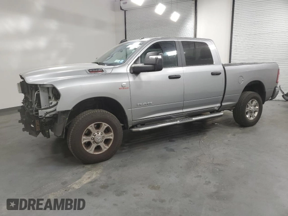 2024 Ram 2500 Big Horn с VIN 3C6UR5DL2RG266547, выставлен на аукционе Copart как лот 59806585 с пробегом 47 838 миль миль и Чистый • Clean title. История ставок и продаж доступна на DreamBid. Изображение 1.