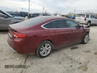2015 Chrysler 200 Limited with VIN 1C3CCCAB5FN618761, listed as a Copart auction lot 47644505 with 136,155 mi miles and Salvage title. Bid and sale history available at DreamBid. Image 3.