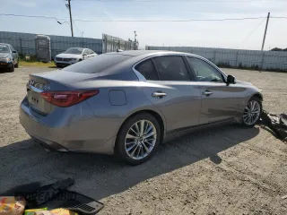 2019 Infiniti Q50 Luxe с VIN JN1EV7AP5KM543452, выставлен на аукционе Copart как лот 54948845 с пробегом 47 114 миль миль и Списание • Salvage title. История ставок и продаж доступна на DreamBid. Изображение 3.