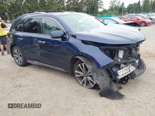 2019 Acura MDX Advance with VIN 5J8YD4H91KL006684, listed as a IAAI auction lot 42677634 with 76,778 mi miles and . Bid and sale history available at DreamBid. Image 1.