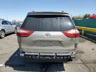 2015 Toyota Sienna LE AAS with VIN 5TDKK3DCXFS627254, listed as a Copart auction lot 49837295 with 107,701 mi miles and Salvage Title. Bid and sale history available at DreamBid. Image 6.