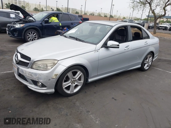 2010 Mercedes-Benz C-Class C 300 Sport with VIN WDDGF5EB3AA405663, listed as a IAAI auction lot 42032950 with 178,381 mi miles. Bid and sale history available at carsss.com. Image 2.