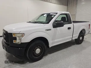 2017 Ford F-150 XL z VIN 1FTMF1C81HKD44217, wystawiony jako Copart lot #60848265 z przebiegiem 161 947 mil mil oraz Czysty tytuł • Clean title. Historia ofert i sprzedaży dostępna na DreamBid. Obrazek 1.