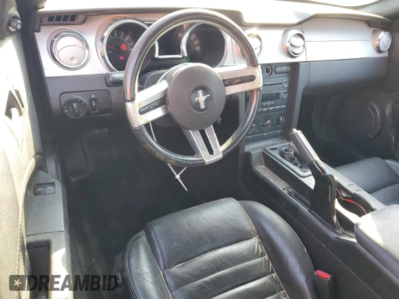 2008 Ford Mustang GT Deluxe with VIN 1ZVHT82H585171950, listed as a Copart auction lot 51599375 with 129,896 mi miles and Salvage Title. Bid and sale history available at carsss.com. Image 8.