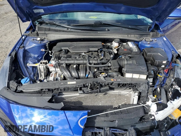 2022 Hyundai Elantra SEL with VIN KMHLM4AG8NU312972, listed as a Copart auction lot 50496355 with 31,042 mi miles and Salvage Title. Bid and sale history available at DreamBid. Image 11.