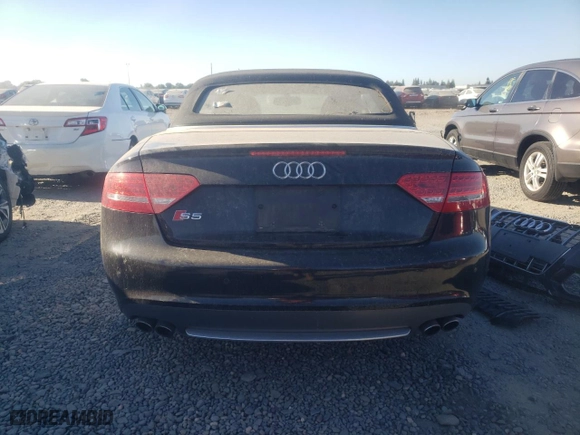 2010 Audi S5 Prestige with VIN WAUVGAFH4AN017812, listed as a Copart auction lot 71593874 with 124,902 mi miles and Clean Title. Bid and sale history available at carsss.com. Image 6.