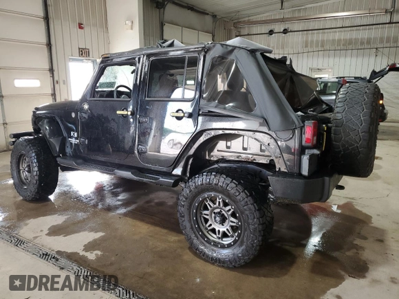 2008 Jeep Wrangler Unlimited X с VIN 1J4GA39128L632897, выставлен на аукционе Copart как лот 55282115 с пробегом 167 844 миль миль и Списание • Salvage title. История ставок и продаж доступна на DreamBid. Изображение 2.