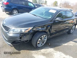 2015 Kia Optima SX Turbo with VIN 5XXGR4A67FG407786, listed as a IAAI auction lot 41606324 with 194,837 mi miles. Bid and sale history available at carsss.com. Image 19.