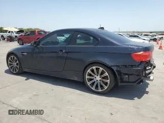 2013 BMW M3 with VIN WBSKG9C51DJ593599, listed as a Copart auction lot 61755564 with 92,420 mi miles and Salvage Title. Bid and sale history available at carsss.com. Image 2.