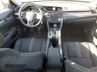 2019 Honda Civic LX with VIN 19XFC2F60KE025306, listed as a Copart auction lot 53949305 with 50,671 mi miles and Salvage Title. Bid and sale history available at DreamBid. Image 8.
