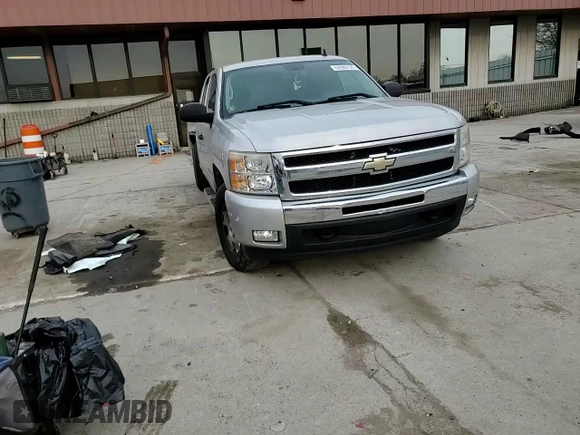 2010 Chevrolet Silverado 1500 LT with VIN 1GCSKSE39AZ155984, listed as a Copart auction lot 52940725 with Not Provided miles and Salvage Title. Bid and sale history available at DreamBid. Image 11.