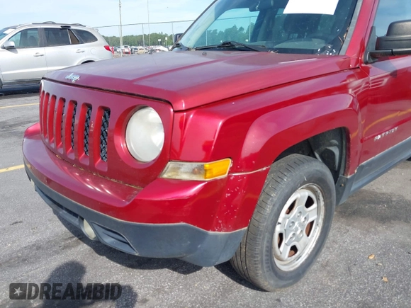 2014 Jeep Patriot Sport with VIN 1C4NJRBB7ED809503, listed as a IAAI auction lot 42224798 with 167,086 mi miles and . Bid and sale history available at DreamBid. Image 6.