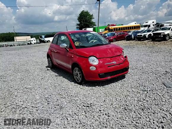 2012 FIAT 500 Pop with VIN 3C3CFFAR0CT243198, listed as a Copart auction lot 63317325 with 54,537 mi miles and Salvage title. Bid and sale history available at DreamBid. Image 13.