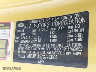 2016 Kia Soul + with VIN KNDJP3A57G7293103, listed as a IAAI auction lot 41911717 with 158,824 mi miles. Bid and sale history available at carsss.com. Image 9.