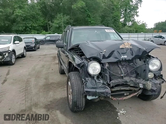 2006 Jeep Liberty Limited with VIN 1J4GL58K36W193043, listed as a Copart auction lot 61285185 with 163,518 mi miles and Salvage title. Bid and sale history available at DreamBid. Image 14.