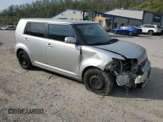 2009 Scion xB with VIN JTLKE50E691081245, listed as a Copart auction lot 53803235 with 243,395 mi miles and Salvage Title. Bid and sale history available at DreamBid. Image 4.