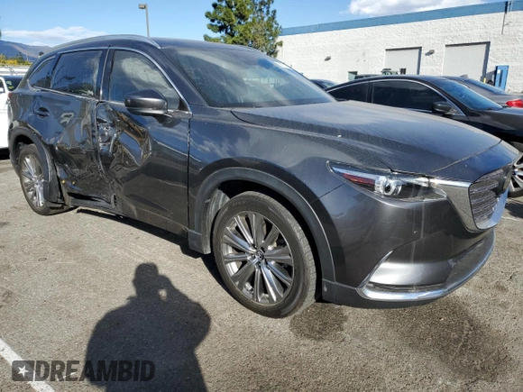 2023 Mazda CX-9 Signature with VIN JM3TCBEY7P0641064, listed as a Copart auction lot 86751364 with 43,144 mi miles and Salvage title. Bid and sale history available at DreamBid. Image 4.