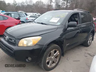 2008 Toyota RAV4 Sport with VIN JTMBK32V885051516, listed as a IAAI auction lot 41252621 with 183,150 mi miles. Bid and sale history available at carsss.com. Image 2.
