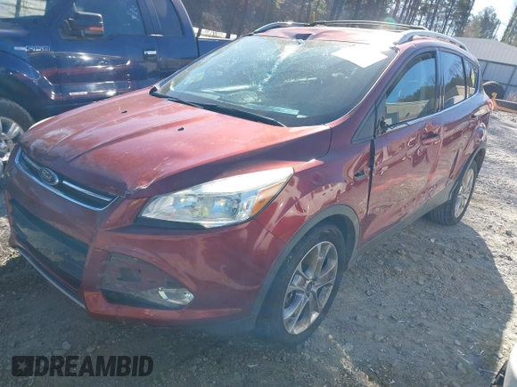2015 Ford Escape Titanium with VIN 1FMCU0J92FUB55712, listed as a IAAI auction lot 41627867 with 156,438 mi miles. Bid and sale history available at carsss.com. Image 17.