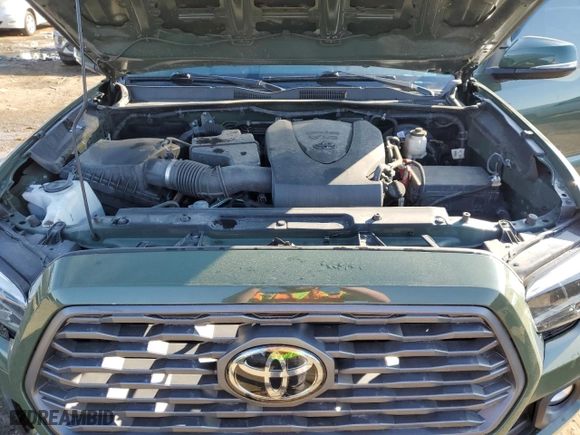 2021 Toyota Tacoma 4WD SR with VIN 3TMCZ5AN7MM431366, listed as a Copart auction lot 50206775 with 59,157 mi miles and Salvage Title. Bid and sale history available at carsss.com. Image 11.