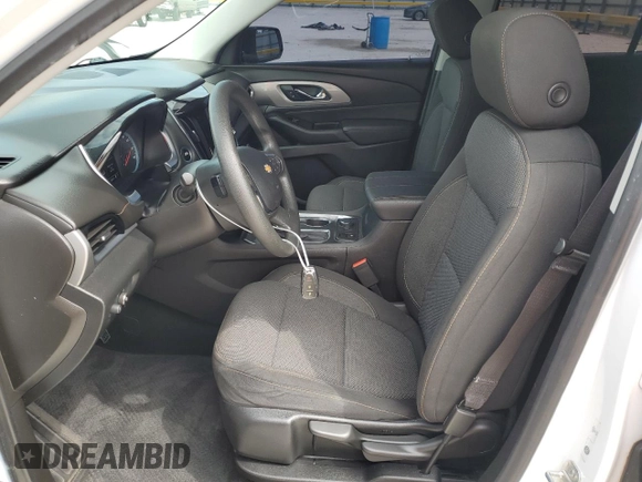 2020 Chevrolet Traverse LS z VIN 1GNERFKW7LJ106094, wystawiony jako Copart lot #53552695 z przebiegiem 92 236 mil mil oraz Szkoda całkowita • Salvage title. Historia ofert i sprzedaży dostępna na DreamBid. Obrazek 7.