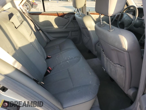 2001 Mercedes-Benz E-Class with VIN WDBJF65J11B294200, listed as a Copart auction lot 73831854 with 117,441 mi miles and Salvage Title. Bid and sale history available at carsss.com. Image 10.