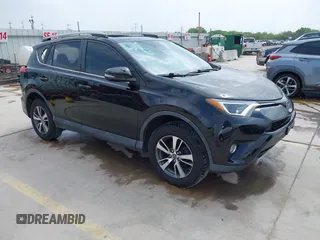 2017 Toyota RAV4 XLE with VIN 2T3WFREV9HW340451, listed as a IAAI auction lot 41937327 with 107,212 mi miles. Bid and sale history available at carsss.com. Image 1.