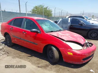 2000 Ford Focus LX with VIN 1FAFP33P2YW377296, listed as a IAAI auction lot 42514394 with Not provided miles and . Bid and sale history available at DreamBid. Image 1.