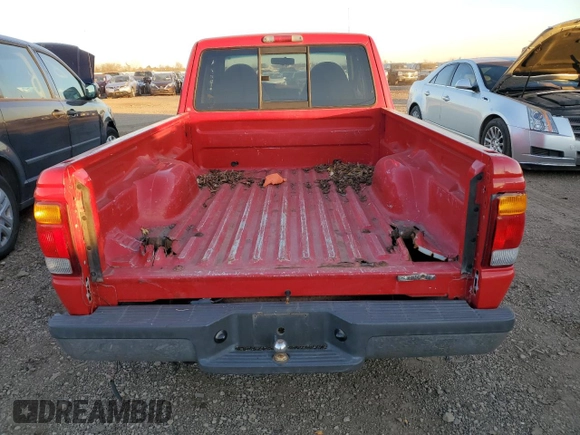1998 Ford Ranger XL with VIN 1FTYR14X8WPB06525, listed as a Copart auction lot 80308694 with 156,638 mi miles and Salvage title. Bid and sale history available at DreamBid. Image 6.