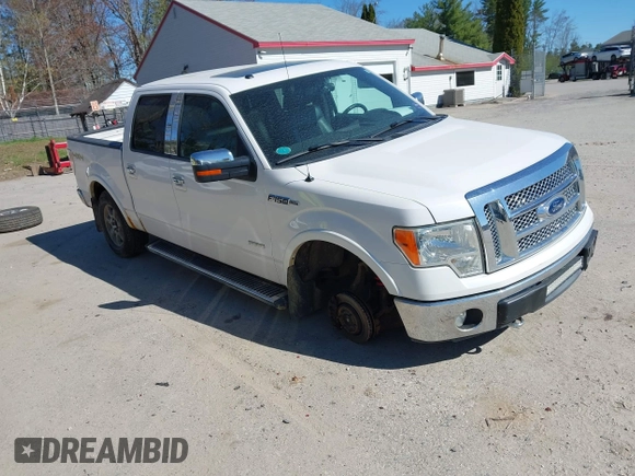 2011 Ford F-150 XLT with VIN 1FTFW1ETXBFC33076, listed as a IAAI auction lot 42142962 with 160,208 mi miles and . Bid and sale history available at carsss.com. Image 1.