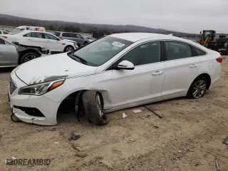 2017 Hyundai Sonata 2.4L with VIN 5NPE24AF1HH583896, listed as a Copart auction lot 48789575 with 127,197 mi miles and Salvage Title. Bid and sale history available at carsss.com. Image 1.