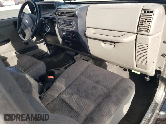 2005 Jeep Wrangler Sport with VIN 1J4FA49S95P311101, listed as a Copart auction lot 42558365 with 108,272 mi miles and Salvage Title. Bid and sale history available at carsss.com. Image 8.
