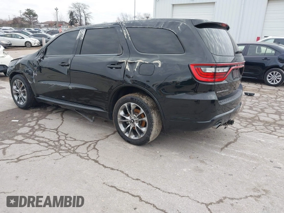 2020 Dodge Durango GT with VIN 1C4RDHDG8LC339156, listed as a IAAI auction lot 41155149 with 99,103 mi miles and . Bid and sale history available at DreamBid. Image 3.