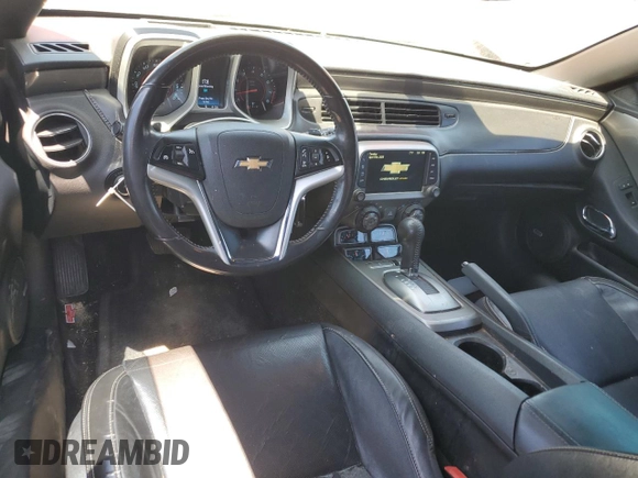 2015 Chevrolet Camaro LT with VIN 2G1FF3D39F9297369, listed as a Copart auction lot 53297695 with 105,471 mi miles and Salvage Title. Bid and sale history available at carsss.com. Image 8.
