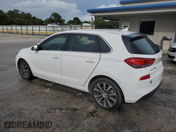 2018 Hyundai Elantra GT with VIN KMHH35LE6JU066203, listed as a Copart auction lot 73211344 with 57,361 mi miles and Salvage Title. Bid and sale history available at carsss.com. Image 2.
