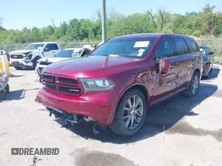 2017 Dodge Durango GT with VIN 1C4RDHDG5HC936305, listed as a IAAI auction lot 41984185 with 131,246 mi miles and . Bid and sale history available at DreamBid. Image 2.
