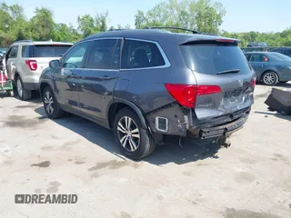 2016 Honda Pilot EX-L with VIN 5FNYF6H54GB083139, listed as a IAAI auction lot 42150923 with 213,009 mi miles and . Bid and sale history available at DreamBid. Image 3.