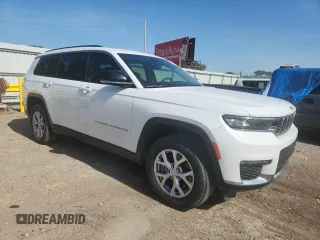 2022 Jeep Grand Cherokee Limited with VIN 1C4RJKBG3N8587345, listed as a Copart auction lot 60835955 with 30,999 mi miles and Salvage title. Bid and sale history available at DreamBid. Image 4.