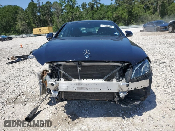 2017 Mercedes-Benz E with VIN WDDZF4JB0HA028891, listed as a Copart auction lot 51920465 with 81,156 mi miles and Salvage Title. Bid and sale history available at carsss.com. Image 5.