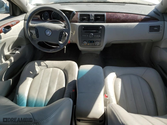 2009 Buick Lucerne CXL-3 with VIN 1G4HD57M19U138192, listed as a Copart auction lot 46449325 with 35,199 mi miles and Salvage Title. Bid and sale history available at carsss.com. Image 8.