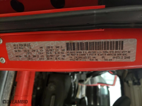 2018 Jeep Wrangler Sport S with VIN 1C4GJXAN2JW291971, listed as a Copart auction lot 51155765 with 98,763 mi miles and Salvage Title. Bid and sale history available at carsss.com. Image 13.