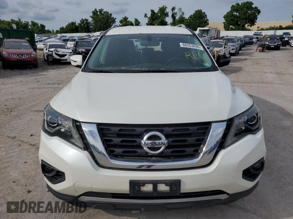 2017 Nissan Pathfinder SL with VIN 5N1DR2MM7HC668223, listed as a Copart auction lot 60263695 with 83,596 mi miles and Clean title. Bid and sale history available at DreamBid. Image 5.