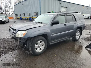 2005 Toyota 4Runner SR5 with VIN JTEBU14R758049423, listed as a Copart auction lot 46315895 with 221,863 mi miles and Salvage Title. Bid and sale history available at carsss.com. Image 1.