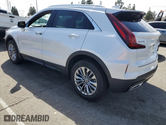 2025 Cadillac XT4 FWD Premium Luxury with VIN 1GYFZCR45SF120216, listed as a Copart auction lot 49642515 with Not provided miles and Salvage title. Bid and sale history available at DreamBid. Image 2.