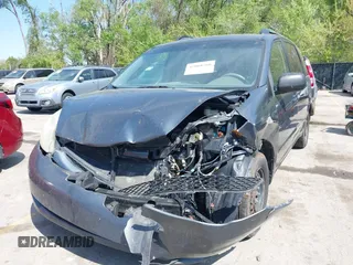 2006 Toyota Sienna CE with VIN 5TDZA23C66S505374, listed as a IAAI auction lot 42068566 with 222,004 mi miles. Bid and sale history available at carsss.com. Image 6.