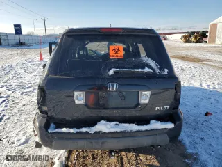 2003 Honda Pilot EX with VIN 2HKYF18663H522901, listed as a Copart auction lot 51012405 with 0 mi miles and Clean Title. Bid and sale history available at carsss.com. Image 6.