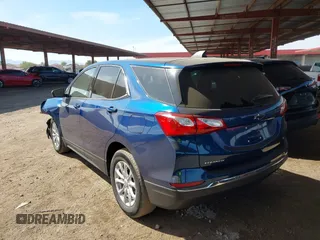 2020 Chevrolet Equinox LT with VIN 3GNAXKEV8LL227287, listed as a IAAI auction lot 41549912 with 27,855 mi miles and . Bid and sale history available at carsss.com. Image 3.