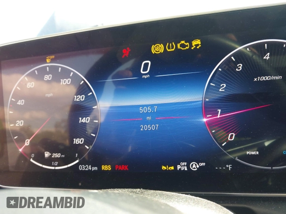 2023 Mercedes-Benz C 300 with VIN W1KAF4HB9PR091359, listed as a IAAI auction lot 41635990 with 20,507 mi miles and . Bid and sale history available at DreamBid. Image 15.