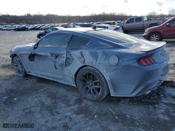 2024 Ford Mustang EcoBoost with VIN 1FA6P8TH6R5110367, listed as a Copart auction lot 41497465 with 0 mi miles and Salvage Title. Bid and sale history available at carsss.com. Image 2.